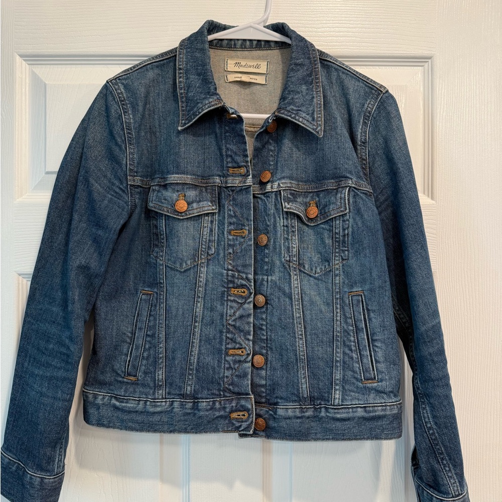 Madewell Women's Denim Jacket - Blue